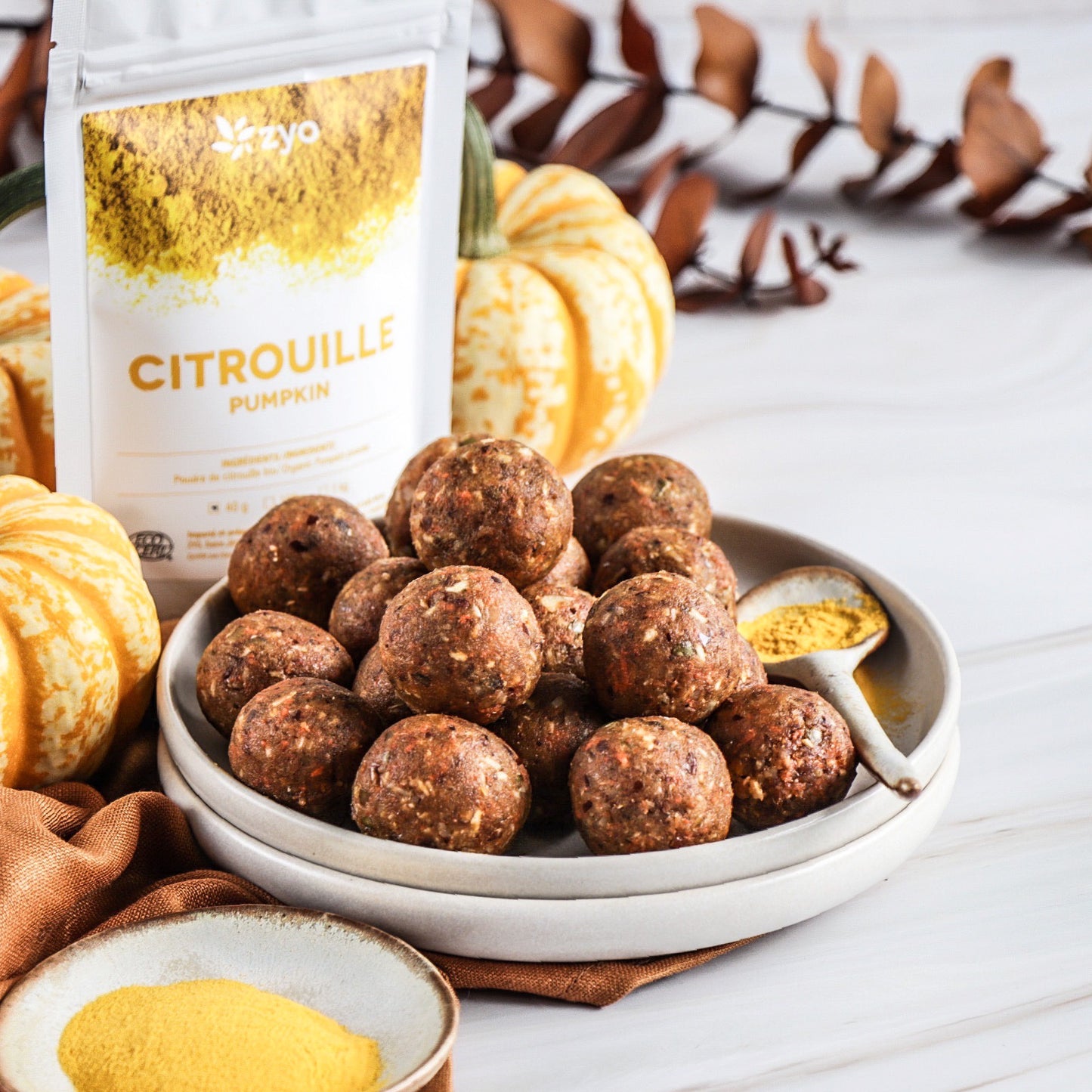 Boules d’énergie style gâteau aux carottes