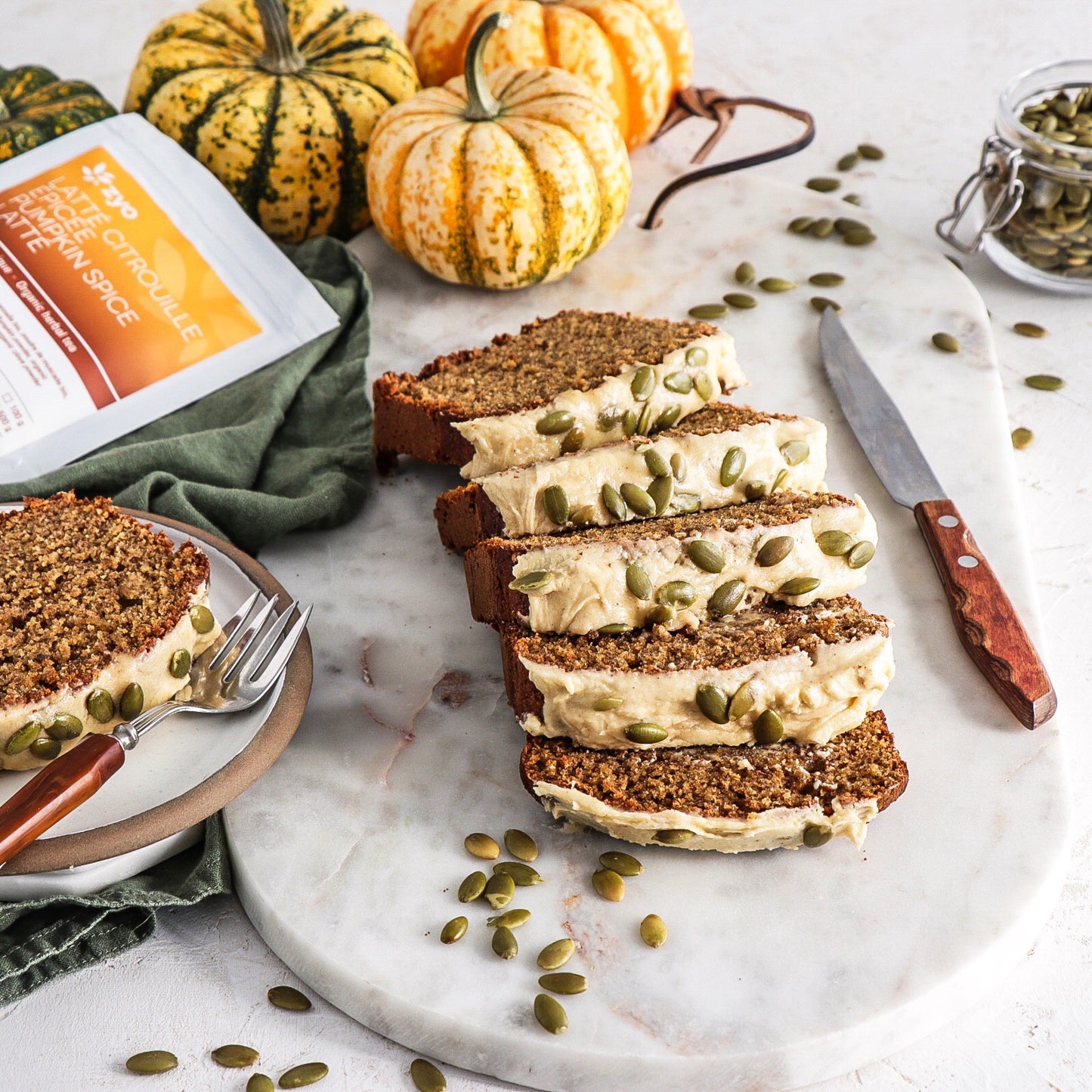 Pain citrouille épicée