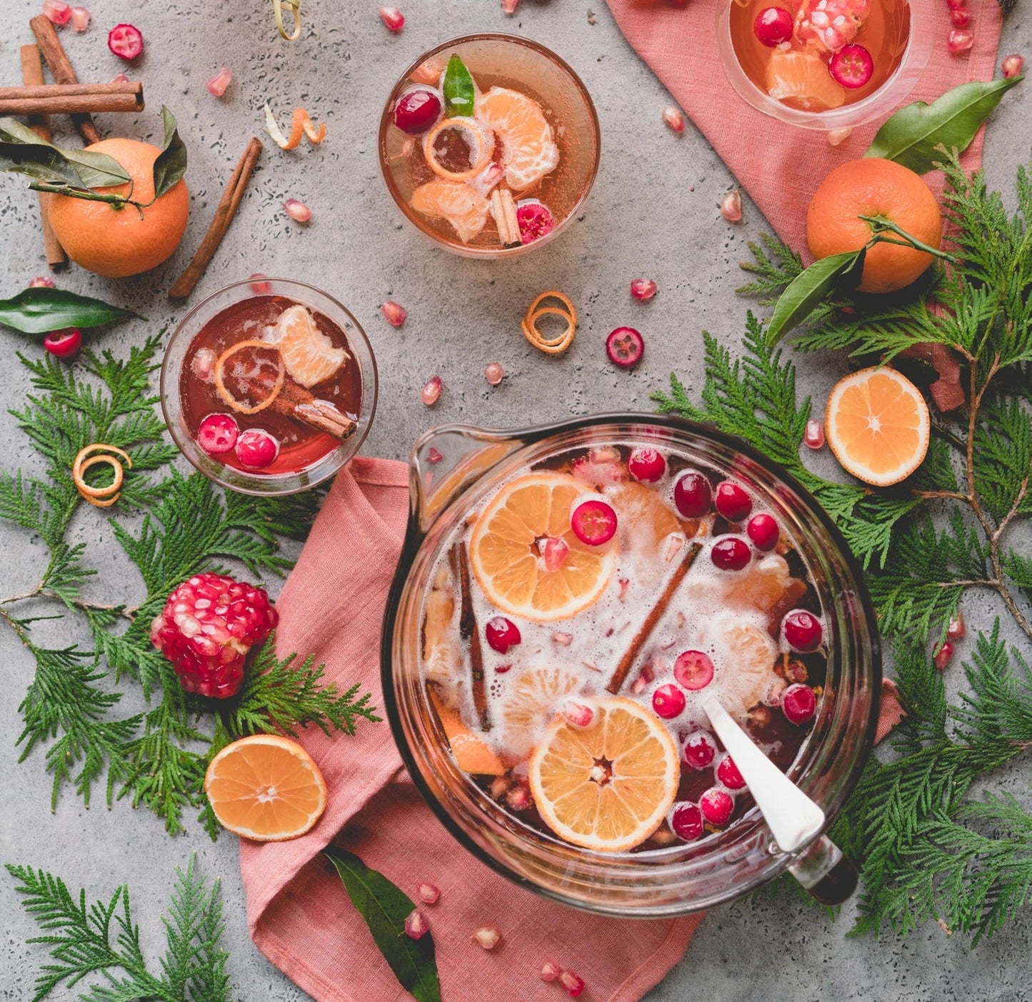 Sangria blanche de Noël